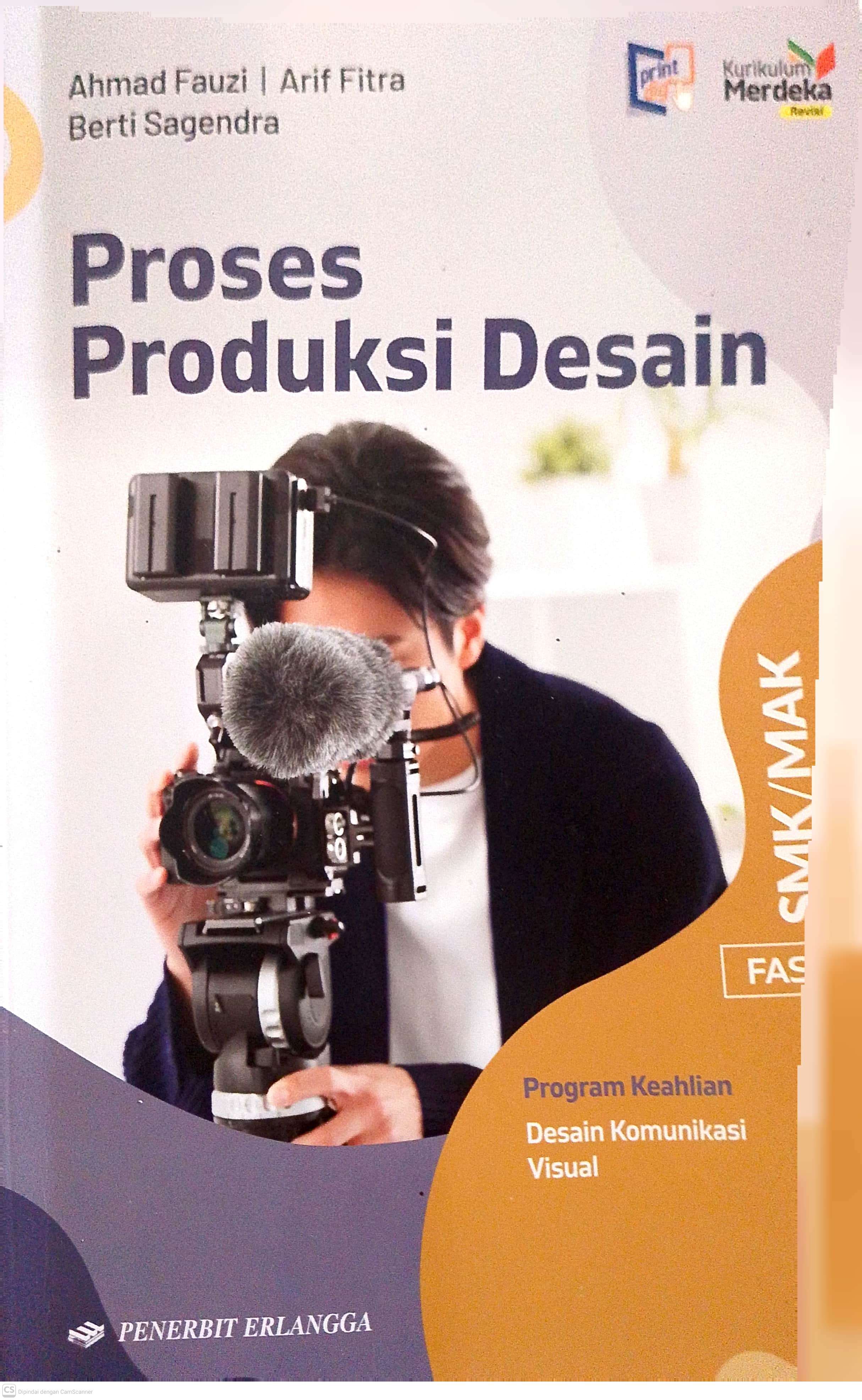 Proses Produksi Desain SMK/MAK Kelas XI Fase F